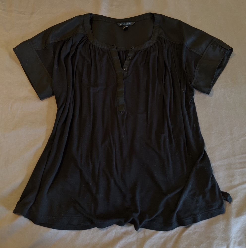 Banana Republic Black Blouse